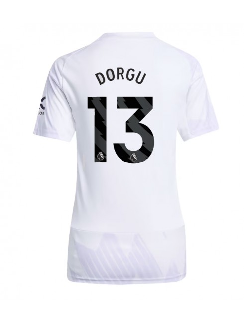 Manchester United Patrick Dorgu #13 Zenski Gostujuci Dres 2025-26 Kratak Rukavima Manchester United Patrick Dorgu #13 Zenski Gostujuci Dres 2025-26 Kratak Rukavima